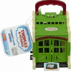 Fisher Price Τόμας Φορητός Σταθμός Τρένων – Τιντμουθ (GWX64)
