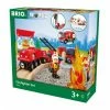 BRIO WORLD Brio Σιδηροδρομικό Σετ Πυροσβεστικής (33815)