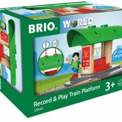 BRIO WORLD Brio Σταθμός Με Ηχητική Μαγνητοφώνηση (33840) -Επιτραπέζια παιχνίδια & κάρτες Εκπτώσεις 203084 1