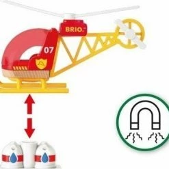 BRIO WORLD Brio Πυροσβεστικό Ελικόπτερο (33797) -Επιτραπέζια παιχνίδια & κάρτες Εκπτώσεις 203095 3