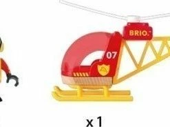 BRIO WORLD Brio Πυροσβεστικό Ελικόπτερο (33797) -Επιτραπέζια παιχνίδια & κάρτες Εκπτώσεις 203095 4