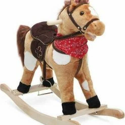 Cangaroo Ξύλινο Κουνιστό Αλογάκι Thunder Με Ήχο WJ-001 (106082) -Επιτραπέζια παιχνίδια & κάρτες Εκπτώσεις 203947 1