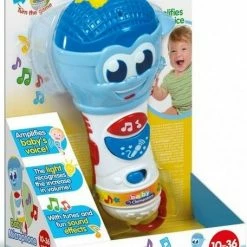 Baby Clementoni Βρεφικό Παιχνίδι Baby Microphone (1000-17181) -Επιτραπέζια παιχνίδια & κάρτες Εκπτώσεις 204506 1