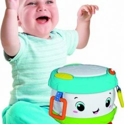 Baby Clementoni Βρεφικό Παιχνίδι Μουσικό Τύμπανο Δραστηριοτήτων (1000-17409) -Επιτραπέζια παιχνίδια & κάρτες Εκπτώσεις 204508 1