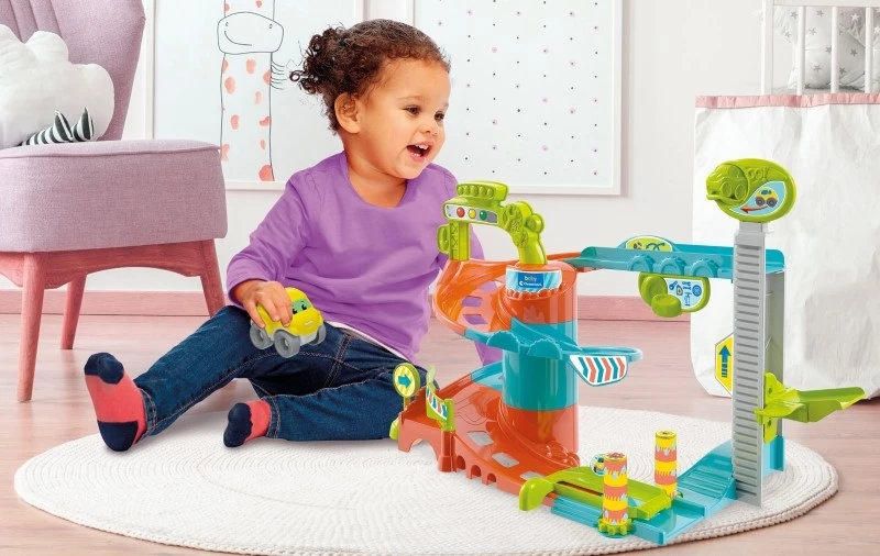 Baby Clementoni Βρεφικό Παιχνίδι Πίστα Γκαράζ Από Ανακυκλωμένα Υλικά (1000-17404) 7 Baby Clementoni Βρεφικό Παιχνίδι Πίστα Γκαράζ Από Ανακυκλωμένα Υλικά (1000-17404) - Image 5