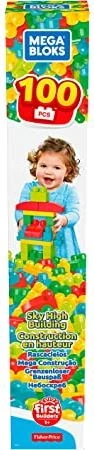 Fisher Price Mega Blocks Πύργος Με Τουβλάκια 100 τεμαχίων (GFG21) 5 Fisher Price Mega Blocks Πύργος Με Τουβλάκια 100 τεμαχίων (GFG21) - Image 3