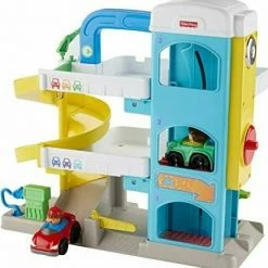 Fisher Price Little People Wheelies Γκαραζ (FHG50) -Επιτραπέζια παιχνίδια & κάρτες Εκπτώσεις 206440 1