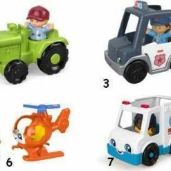 Mattel Fisher Price Little People Wheelies Οχηματάκια (GGT33) -Επιτραπέζια παιχνίδια & κάρτες Εκπτώσεις 206550 1