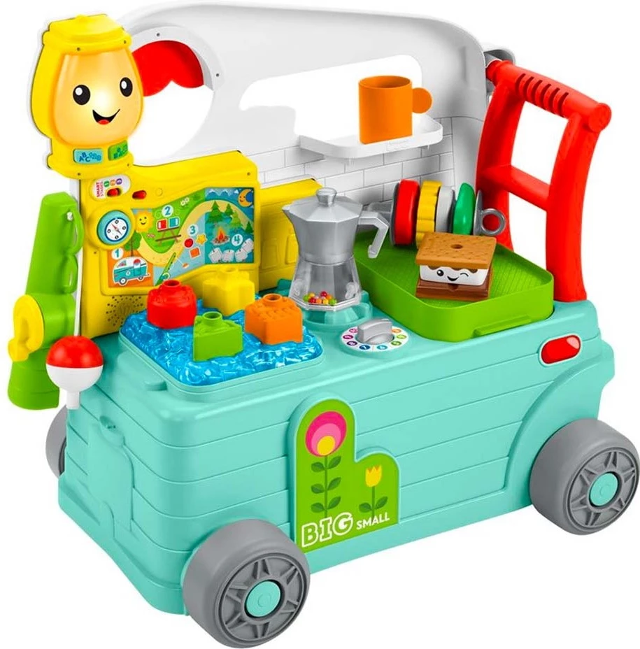 Fisher Price Εκπαιδευτικό Τροχόσπιτο 3 σε 1 Smart Stages (HCK81) 3 Fisher Price Εκπαιδευτικό Τροχόσπιτο 3 σε 1 Smart Stages (HCK81)