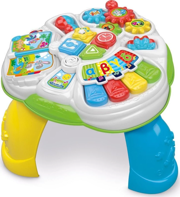 Baby Clementoni Τραπέζι Δραστηριοτήτων- Οι Πρώτες μου Γνώσεις (Μιλάει Ελληνικά) (1000-63595) 3 Baby Clementoni Τραπέζι Δραστηριοτήτων- Οι Πρώτες μου Γνώσεις (Μιλάει Ελληνικά) (1000-63595)