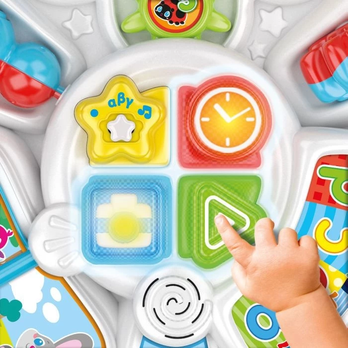 Baby Clementoni Τραπέζι Δραστηριοτήτων- Οι Πρώτες μου Γνώσεις (Μιλάει Ελληνικά) (1000-63595) 5 Baby Clementoni Τραπέζι Δραστηριοτήτων- Οι Πρώτες μου Γνώσεις (Μιλάει Ελληνικά) (1000-63595) - Image 3