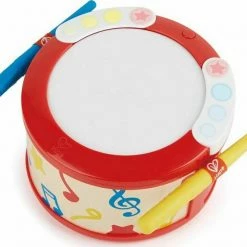 Hape Ξύλινα Τύμπανο Με Φωτισμό Για Εκμάθηση Ήχων Learn With Lights Drum (E0620) -Επιτραπέζια παιχνίδια & κάρτες Εκπτώσεις 208423 1