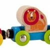 Hape Ξύλινα Βαγονάκια Τρένου Με Φιγούρες Ζώων Της Ζούγκλας Lunge Journey Train (E3807) -Επιτραπέζια παιχνίδια & κάρτες Εκπτώσεις 208429
