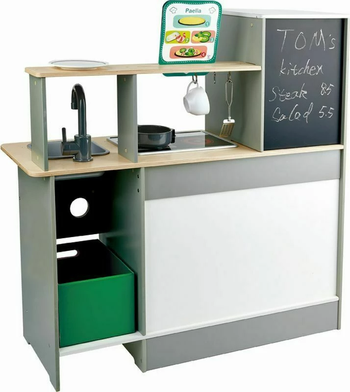 Hape Playfully Delicious Ξύλινη Κουζίνα Cook N Serve Kitchen με Φώτα και Ήχο (E3178) 5 Hape Playfully Delicious Ξύλινη Κουζίνα Cook N Serve Kitchen με Φώτα και Ήχο (E3178) - Image 3