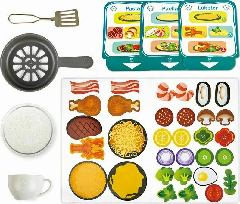 Hape Playfully Delicious Ξύλινη Κουζίνα Cook N Serve Kitchen με Φώτα και Ήχο (E3178) 6 Hape Playfully Delicious Ξύλινη Κουζίνα Cook N Serve Kitchen με Φώτα και Ήχο (E3178) - Image 4