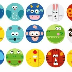 Tooky Toy Tooky Ξύλινο Παιχνίδι Στοίβαξης – Ζώα (TH293) -Επιτραπέζια παιχνίδια & κάρτες Εκπτώσεις 208510 2