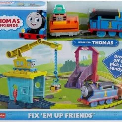 Fisher Price Τόμας Το Τρενάκι: Πίστα Και Σταθμός Επισκευών Με την Καρλι Και Τη Σαντι (HDY58) -Επιτραπέζια παιχνίδια & κάρτες Εκπτώσεις 210663 1