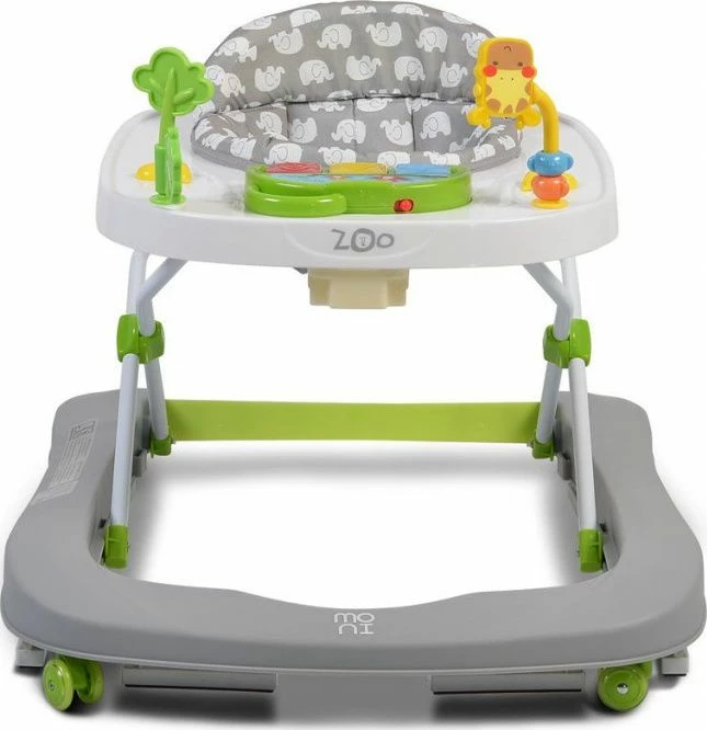 Cangaroo Περπατούρα Zoo 2 In 1 Grey (107481) 4 Cangaroo Περπατούρα Zoo 2 In 1 Grey (107481) - Image 2