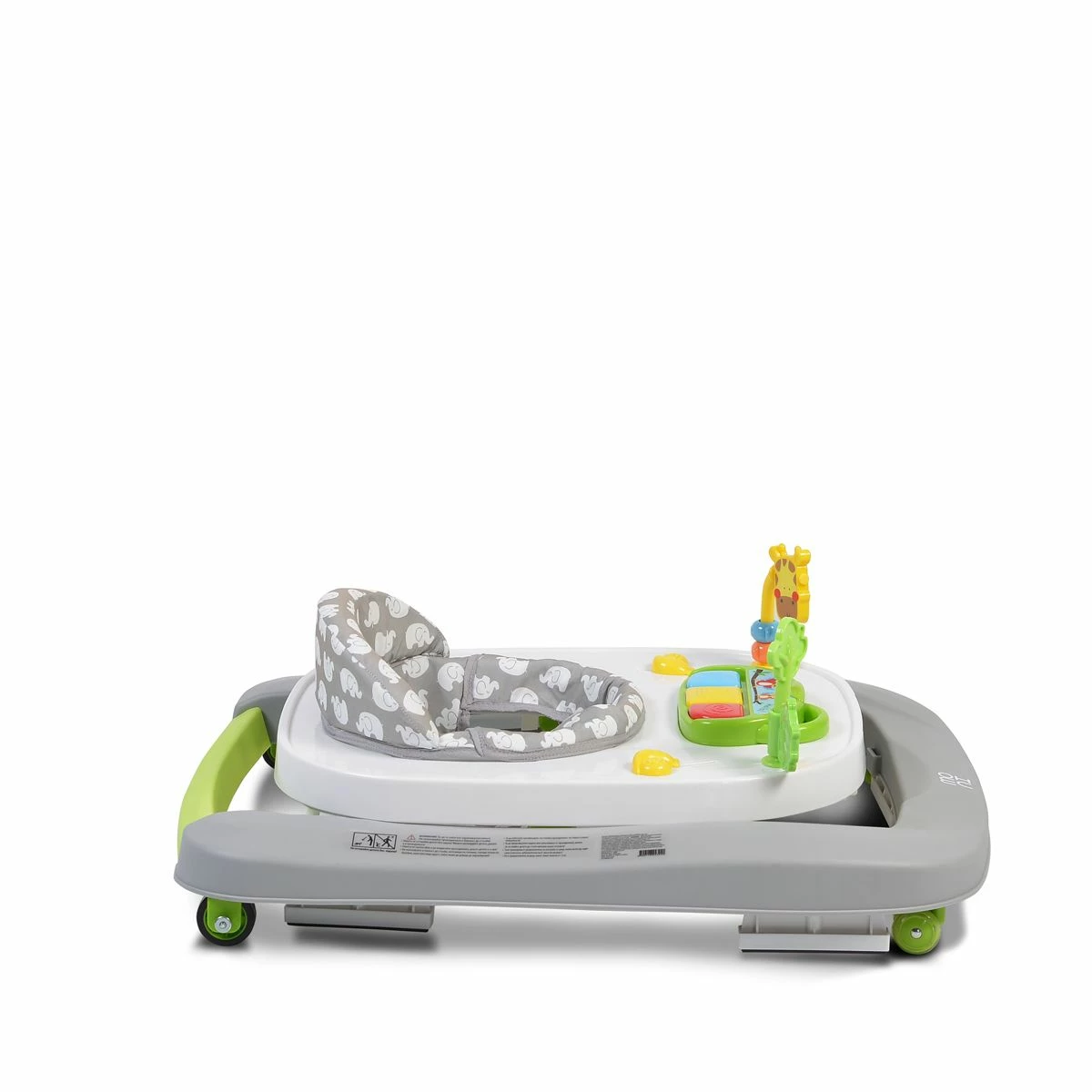 Cangaroo Περπατούρα Zoo 2 In 1 Grey (107481) 5 Cangaroo Περπατούρα Zoo 2 In 1 Grey (107481) - Image 3