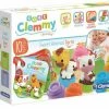Clementoni Soft Clemmy Σετ Ζωάκια Και Βιβλιαράκι Με 10 Μαλακά Premium Τουβλάκια (1033-17174)