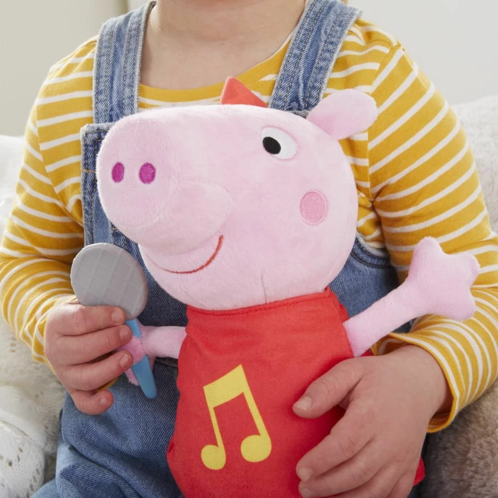 Hasbro Peppa Pig Along Songs Peppa Feature Plush (F2187) 5 Hasbro Peppa Pig Along Songs Peppa Feature Plush (F2187) - Image 3