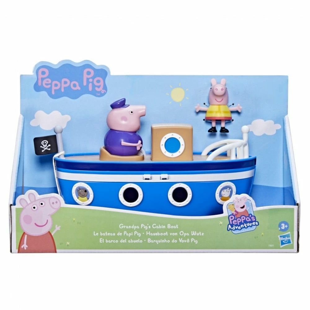 Hasbro Peppa Pig Grandpa Pigs Cabin Boat (F3631) 4 Hasbro Peppa Pig Grandpa Pigs Cabin Boat (F3631) - Image 2