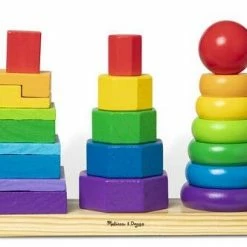 Melissa & Doug Ξύλινο Γεωμετρικό Παιχνίδι Στοίβαξης (567) 13 Melissa & Doug Ξύλινο Γεωμετρικό Παιχνίδι Στοίβαξης (567) -Επιτραπέζια παιχνίδια & κάρτες Εκπτώσεις 211936 1