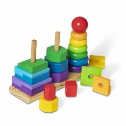 Melissa & Doug Ξύλινο Γεωμετρικό Παιχνίδι Στοίβαξης (567) 10 Melissa & Doug Ξύλινο Γεωμετρικό Παιχνίδι Στοίβαξης (567) -Επιτραπέζια παιχνίδια & κάρτες Εκπτώσεις 211936 2