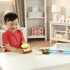 Melissa & Doug Ξύλινο Σετ Παρασκευής Σάντουιτς (10513) -Επιτραπέζια παιχνίδια & κάρτες Εκπτώσεις 211948 4