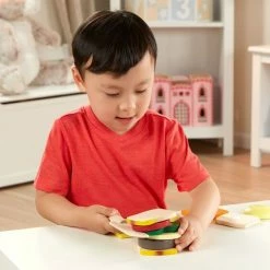 Melissa & Doug Ξύλινο Σετ Παρασκευής Σάντουιτς (10513) -Επιτραπέζια παιχνίδια & κάρτες Εκπτώσεις 211948 5