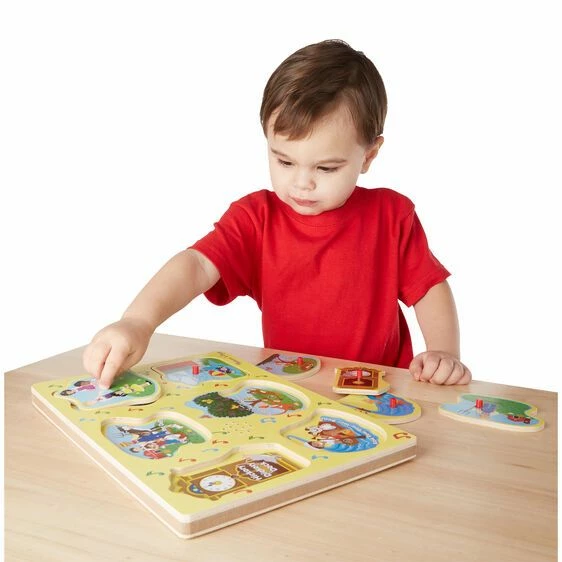 Melissa & Doug Ξύλινο Σφηνώματα με Ήχους (10735) 4 Melissa & Doug Ξύλινο Σφηνώματα με Ήχους (10735) - Image 2