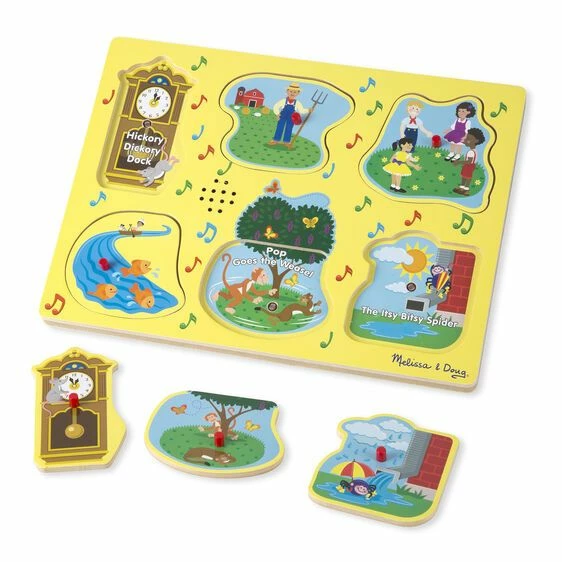Melissa & Doug Ξύλινο Σφηνώματα με Ήχους (10735) 6 Melissa & Doug Ξύλινο Σφηνώματα με Ήχους (10735) - Image 4