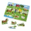 Melissa & Doug Ξύλινα Σφηνώματα με Ήχους Old Mc Donald’s Farm (10738) -Επιτραπέζια παιχνίδια & κάρτες Εκπτώσεις 211955