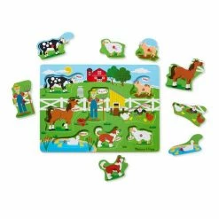 Melissa & Doug Ξύλινα Σφηνώματα με Ήχους Old Mc Donald’s Farm (10738) 11 Melissa & Doug Ξύλινα Σφηνώματα με Ήχους Old Mc Donald’s Farm (10738) -Επιτραπέζια παιχνίδια & κάρτες Εκπτώσεις 211955 2