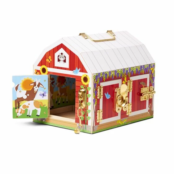 Melissa & Doug Ξύλινος Αχυρώνας Ζώων (12564) 6 Melissa & Doug Ξύλινος Αχυρώνας Ζώων (12564) - Image 4