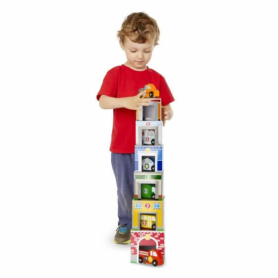 Melissa & Doug Nesting And Sorting-Κτίρια και Οχήματα (13576) 5 Melissa & Doug Nesting And Sorting-Κτίρια και Οχήματα (13576) - Image 3