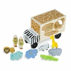 Melissa & Doug Ξύλινο Φορτηγό Διάσωσης Ζώων (15180) -Επιτραπέζια παιχνίδια & κάρτες Εκπτώσεις 212005 5
