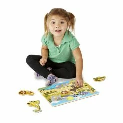 Melissa & Doug Ξύλινο Σφηνώματα Σαφάρι (19054) -Επιτραπέζια παιχνίδια & κάρτες Εκπτώσεις 212021 3