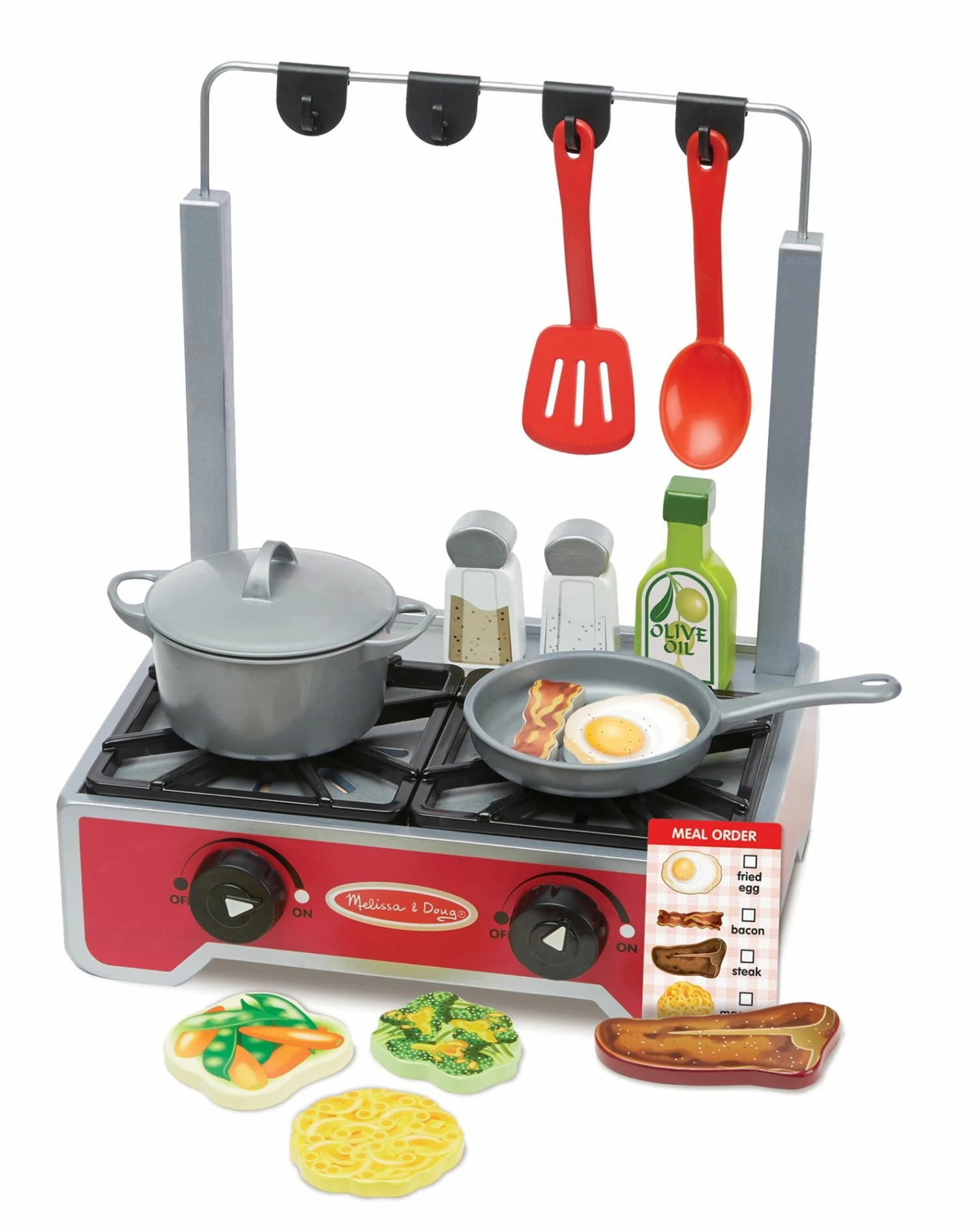 Melissa & Doug Ξύλινο Σετ Κουζινικών Μαγειρικής (19288) 7 Melissa & Doug Ξύλινο Σετ Κουζινικών Μαγειρικής (19288) - Image 5