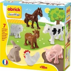 Ecoiffier Abrick Farm Animals (3249) -Επιτραπέζια παιχνίδια & κάρτες Εκπτώσεις 213243 1