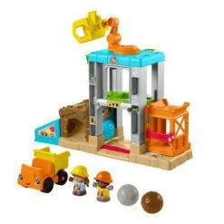 Fisher Price Little People Εργοτάξιο Σετ Παιχνιδιού με Ήχους (HCJ64)