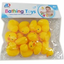 Blue Toys Μαλακά Παπάκια Πλαστικά σε Σακούλα 12 τεμάχια (MKN408045)