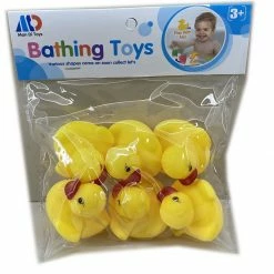 Blue Toys Μαλακά Παπάκια Μπάνιου Πλαστικά σε Σακούλα 6 τμχ (MKN408279)