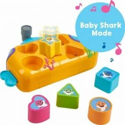 Giochi Preziosi Baby Shark Μουσικό Υποβρύχιο με Σχήματα (BAH11000) -Επιτραπέζια παιχνίδια & κάρτες Εκπτώσεις 217288 2