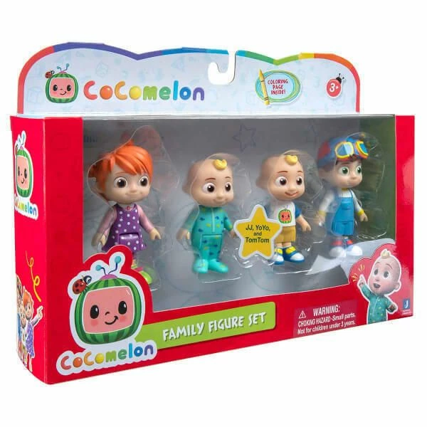 Cocomelon σετ 4 Φιγούρων (CCM14001) 3 Cocomelon σετ 4 Φιγούρων (CCM14001)