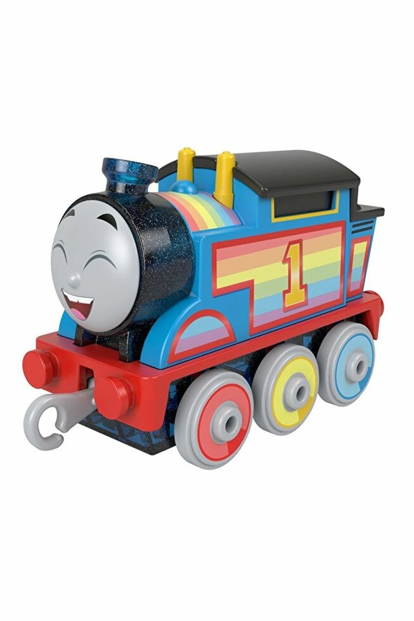 Mattel Τόμας Τρενάκια: Thomas Metal Engine Thomas- Rainbow (HHN54) 5 Mattel Τόμας Τρενάκια: Thomas Metal Engine Thomas- Rainbow (HHN54) - Image 3