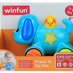 WinFun Τα Χαρουμενα Ζωακια Press N Go (0733/4 NL) -Επιτραπέζια παιχνίδια & κάρτες Εκπτώσεις 403073 3 1