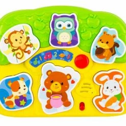 WinFun Παζλ Ζωακια Με Φωτα Και Ηχους – Lights N Sounts Animal Puzzle (0771-NL)