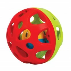 WinFun Μπαλιτσα Κουδουνιστρα Easy Grasp Rattle Ball (0779-NL)