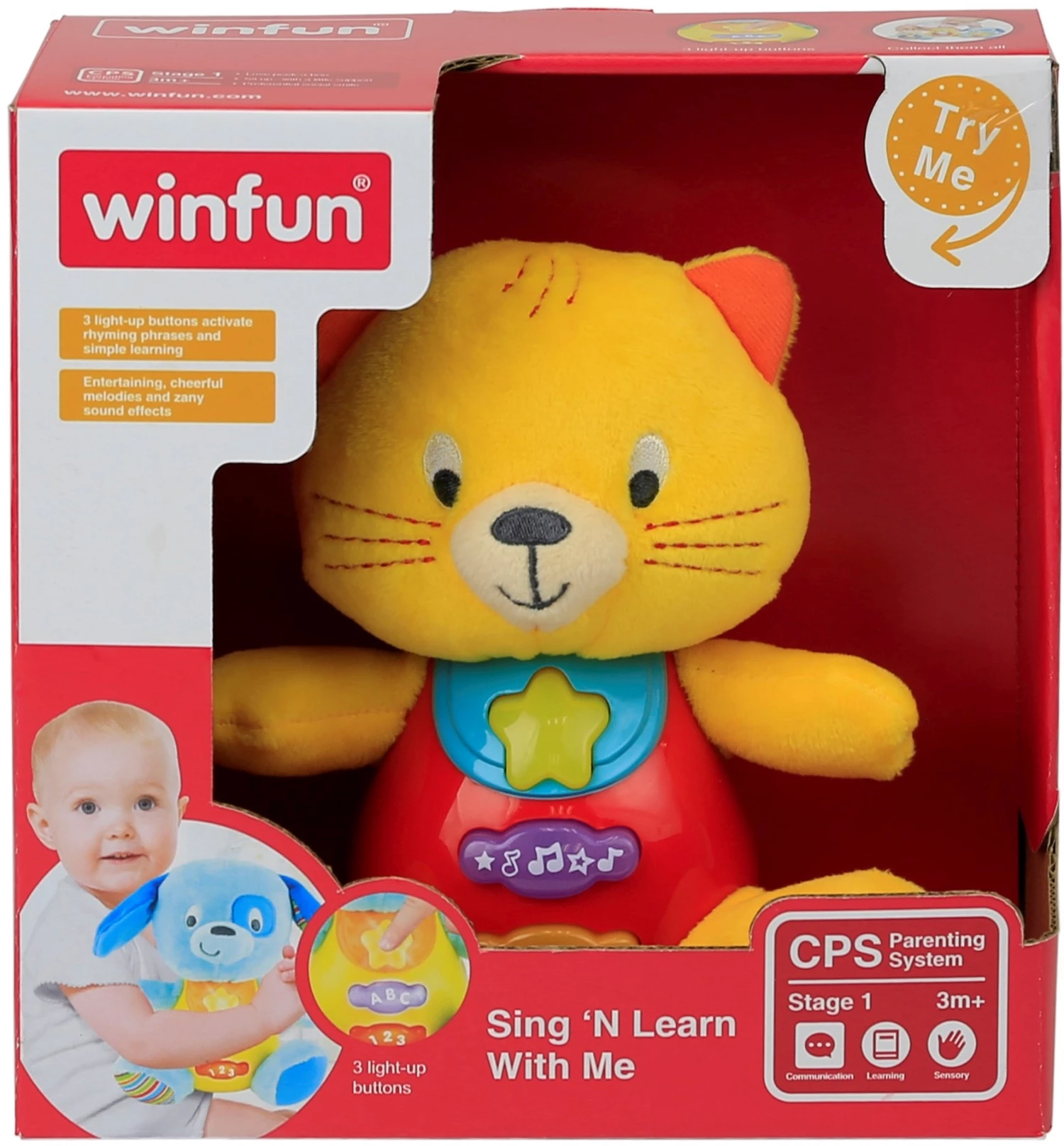 Winfun Μελωδικό – Εκπαιδευτικό Γατάκι Kelsey Cat Sing And Learn With Me (0685-NL) 3 Winfun Μελωδικό – Εκπαιδευτικό Γατάκι Kelsey Cat Sing And Learn With Me (0685-NL)
